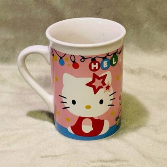 Hello Kitty 2014 Ceramic 10oz Christmas Mug - Picture 1 of 7